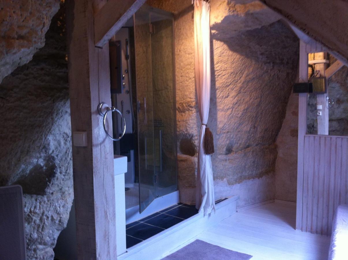 مبيت وإفطار Thoré-la-Rochette Troglodyte Loft المظهر الخارجي الصورة